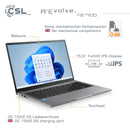 Notebook CSL R'Evolve C15 v4 Windows 11 Pro | Intel N100 | 8GB RAM  | 1000GB SSD