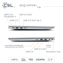 Notebook CSL R'Evolve C16 | Windows 11 Home | Intel Core i5 1235U | 16GB RAM | 1000GB SSD
