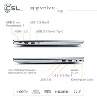 Notebook CSL R'Evolve C16 | Windows 11 Home | Intel Core i5 1235U | 16GB RAM | 1000GB SSD