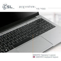 Notebook CSL R'Evolve C15 v4 Windows 11 Pro | Intel N100 | 8GB RAM  | 1000GB SSD