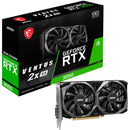 MSI RTX3050 VENTUS 2X XS OC 8GB GDDR6 HDMI DVI DP