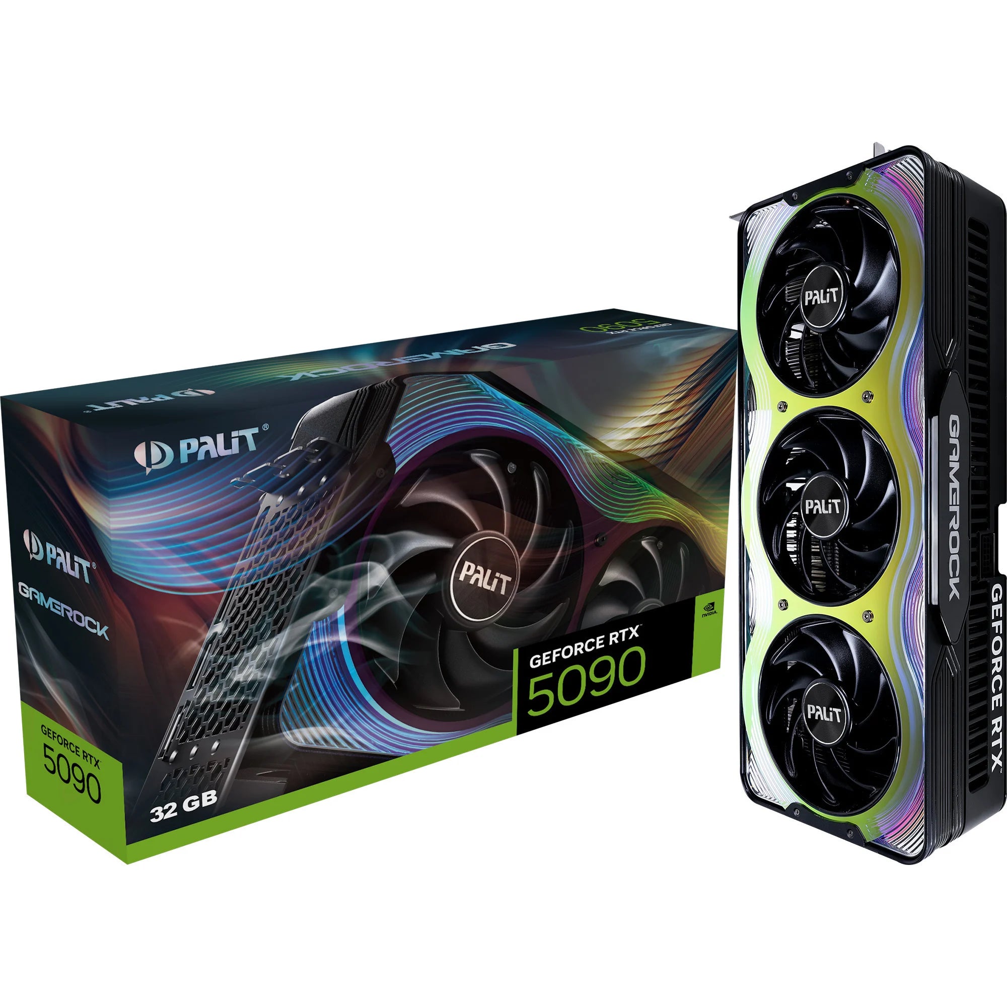 Palit RTX5090 GameRock 32GB GDDR7 HDMI 3xDP