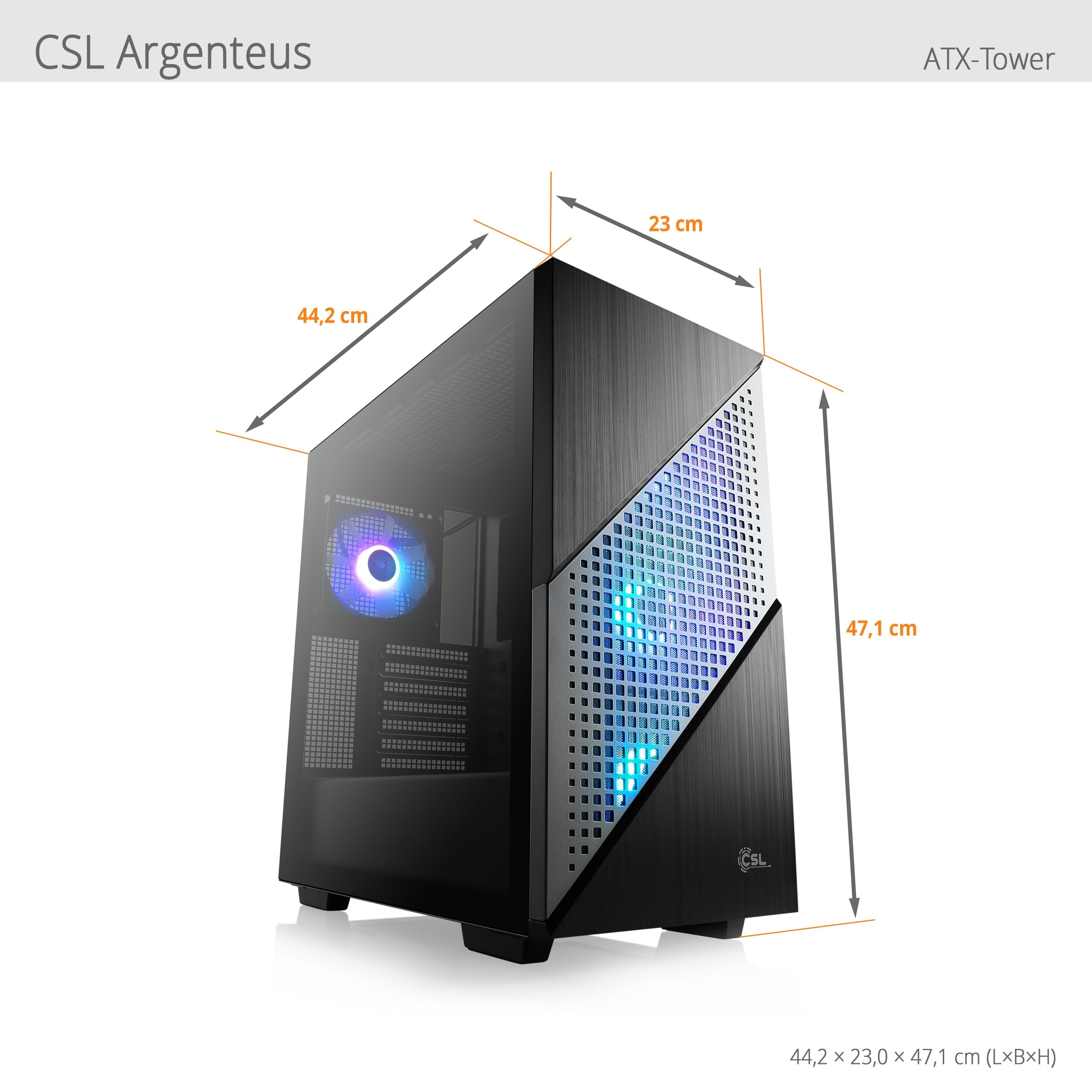 Gaming PC - Speed H4720 Intel Core i7 14700 | Windows 11 Home | 32GB DDR5 RAM | 1000GB SSD | RTX 3060