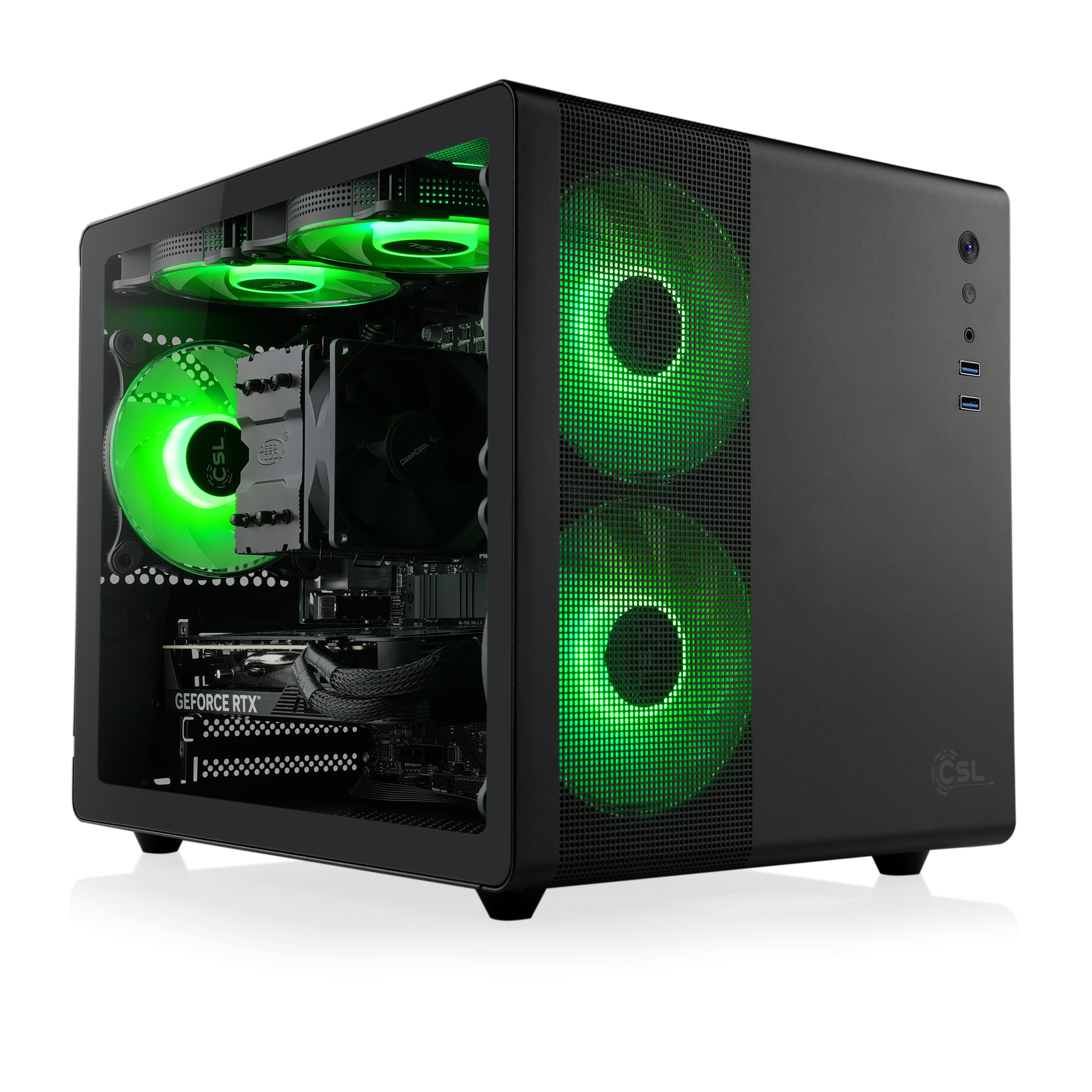 Gaming PC - Sprint 5679 AMD Ryzen 5 5500 | Windows 11 Home | 16GB DDR4 RAM | 500GB SSD | RTX 3050