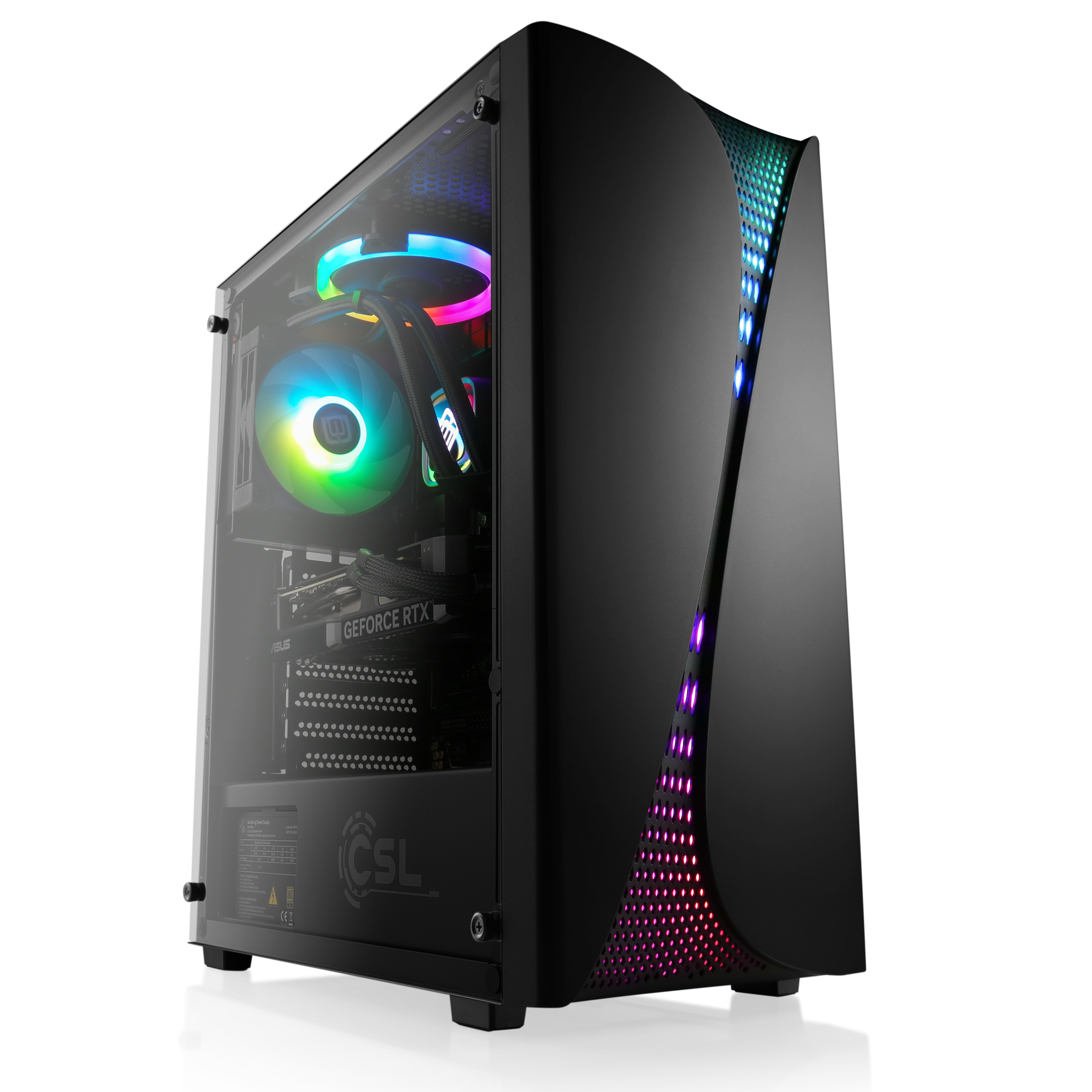 Gaming PC - Sprint H5508 AMD Ryzen 7 8700F | Windows 11 Home | 32GB DDR5 RAM | 1000GB SSD | RTX 5070