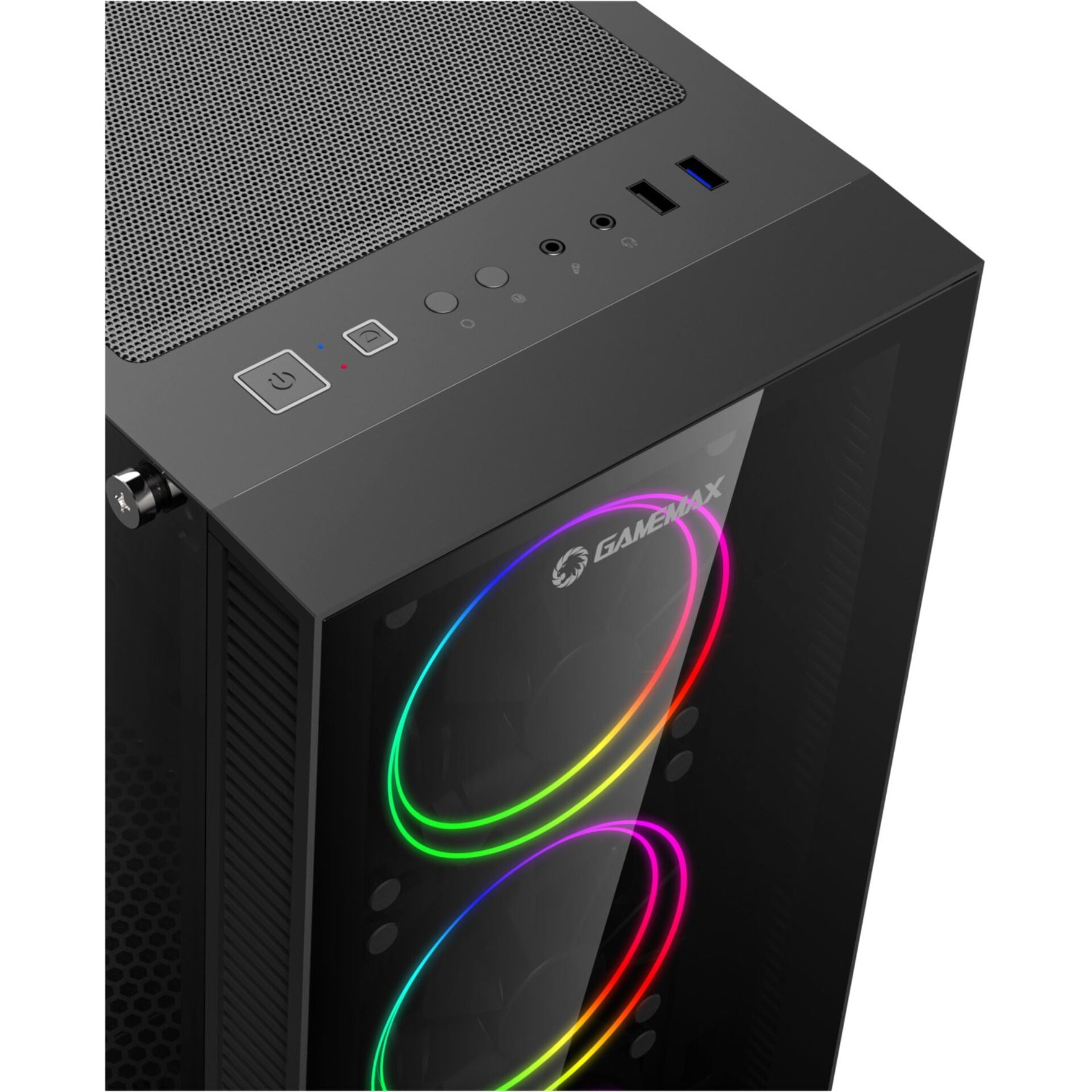Hyrican Gamemax Draco XD SET2478 | PC Set | inkl Monitor MSI PRO 2412 | Windows 11 Home | 32GB DDR4 RAM | RTX 4060 | 1TB SSD